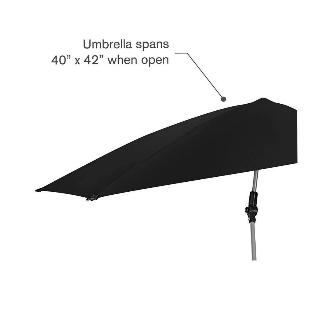 SPF 50+ Adjustable Umbrella with Universal Clamp, Hobbies & Toys
