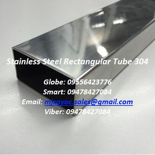 Stainless Rectangular Tube 304 (We offer cut sizes), Commercial