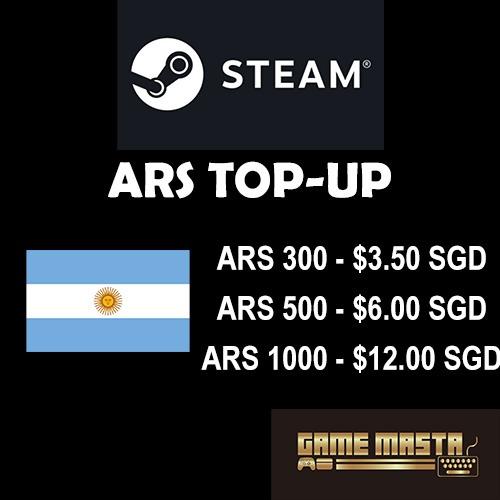 Steam Wallet Argentina Top Up Steam ARS [NOT GIFTCARD], Video