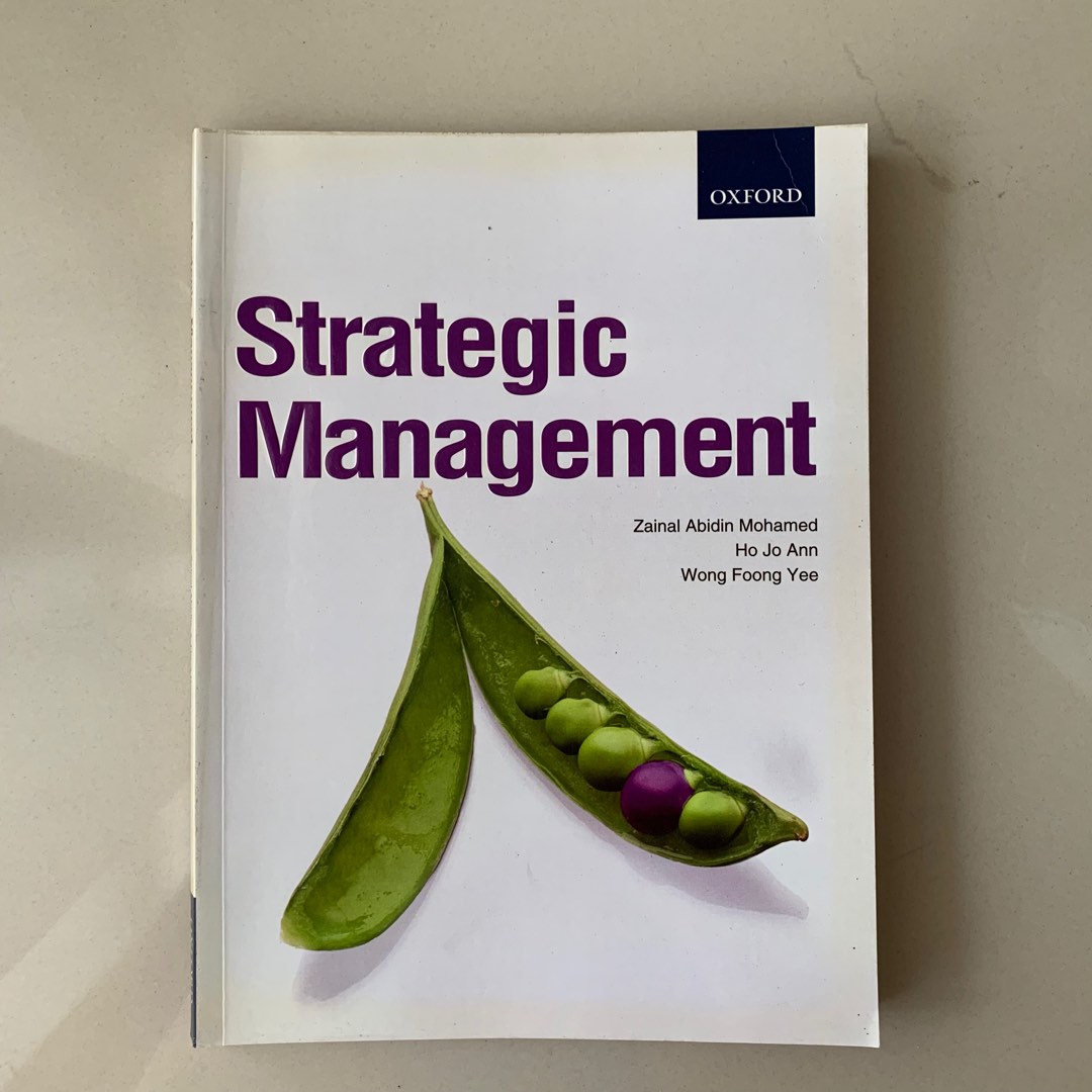 Strategy Management Textbook Strategic Management, Hobbies & Toys, Books & Magazines, Textbooks on ...