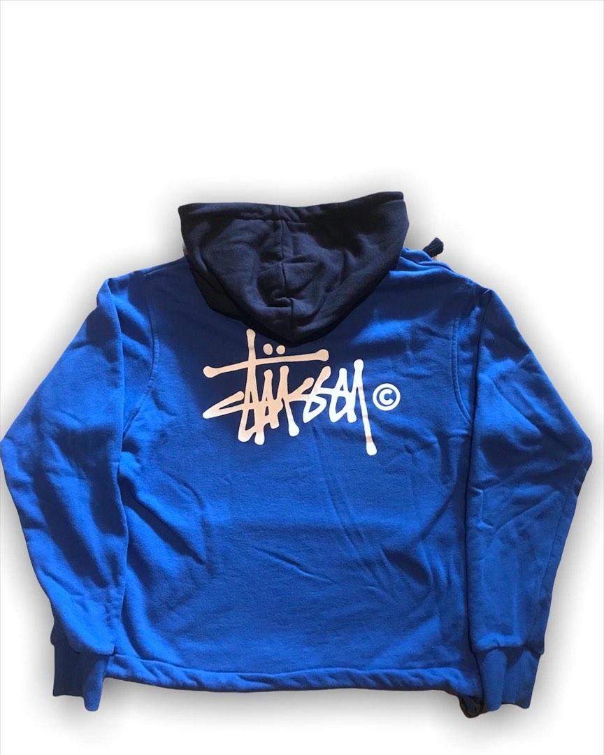 Profet uddannelse Wetland Stussy two tone spell out hoodie, Men's Fashion, Tops & Sets, Hoodies on  Carousell