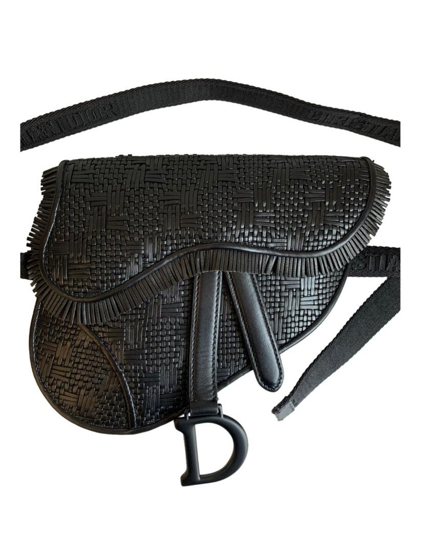 😎SUPER RARE😎 Georgeous Chicest Christian Dior Braided Leather