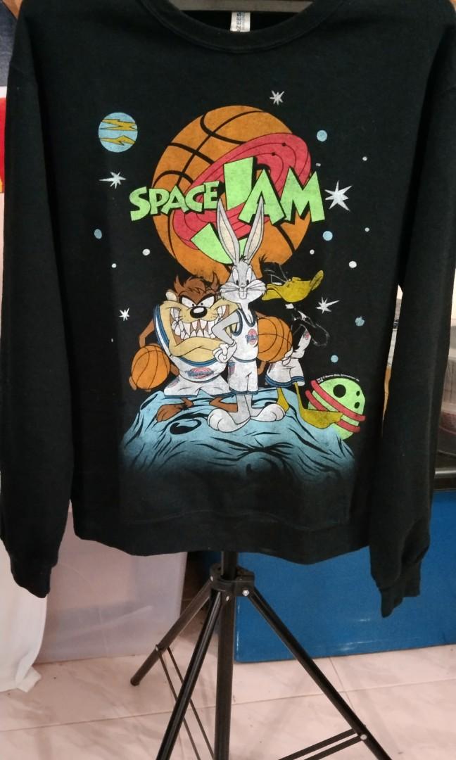 Sweatshirt space jam Looney tunes Men s Fashion Tops Sets