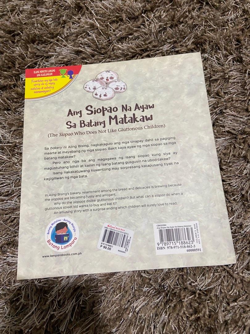 Tagalog story book (Category: Children's Books) located in Quezon City. Submitted by Preloved_and_Brand_New_items (Listing ID 1182549890, Image 2). Description: .