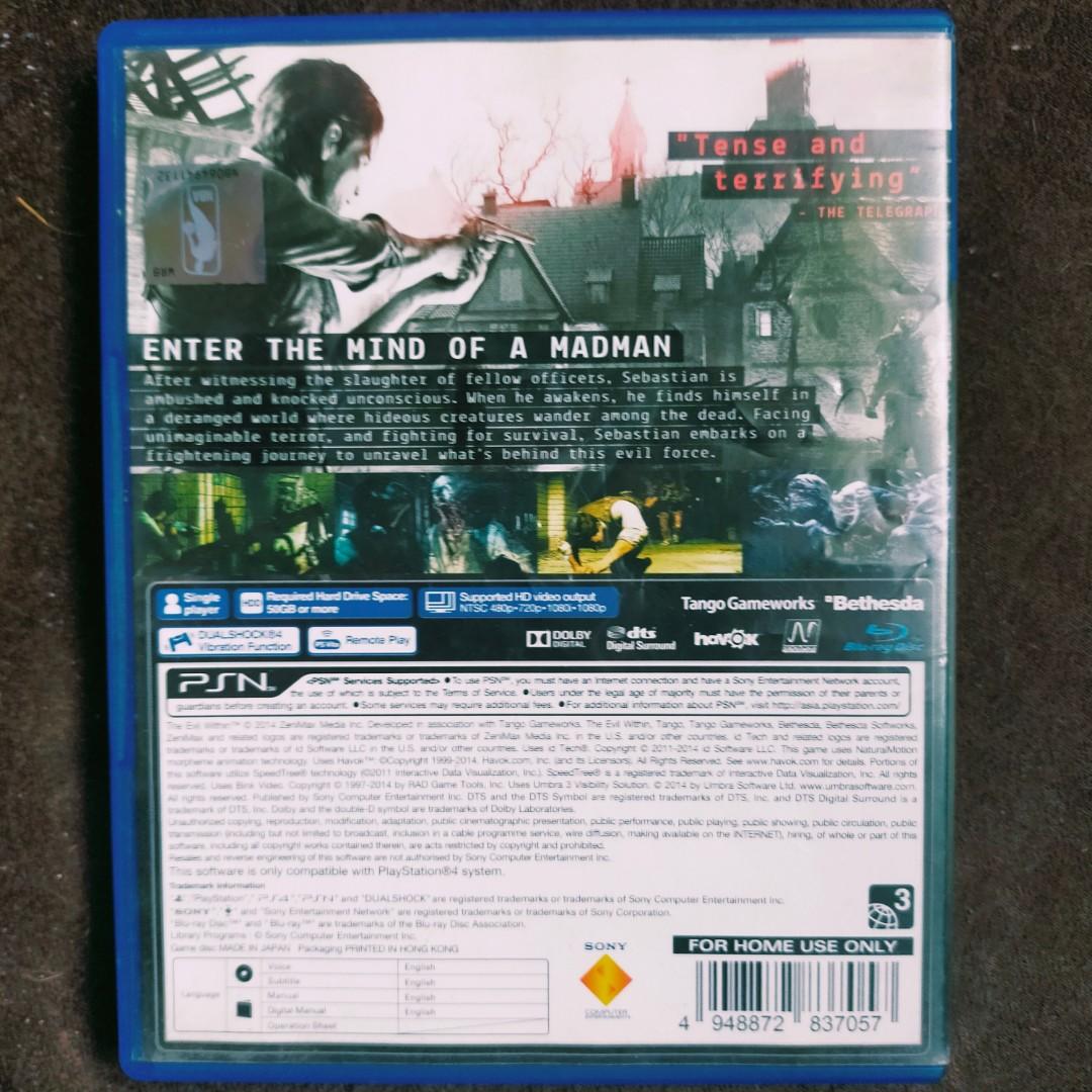 evil within ps4