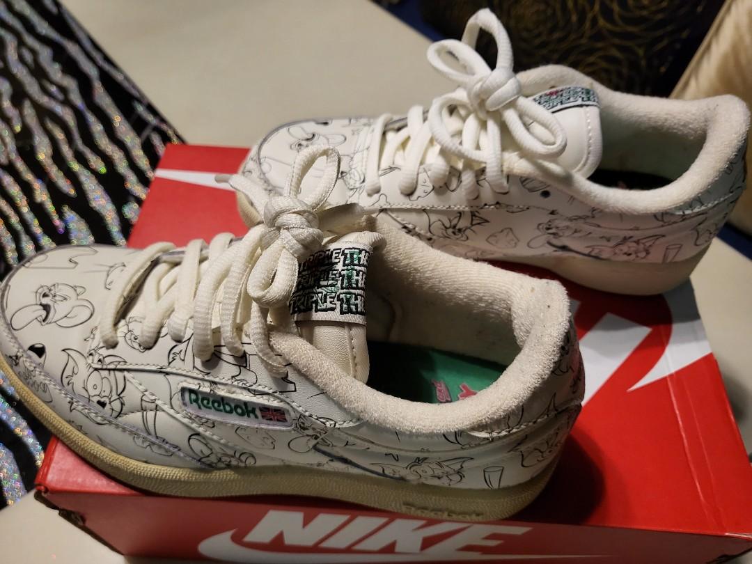 White reebok shoes online