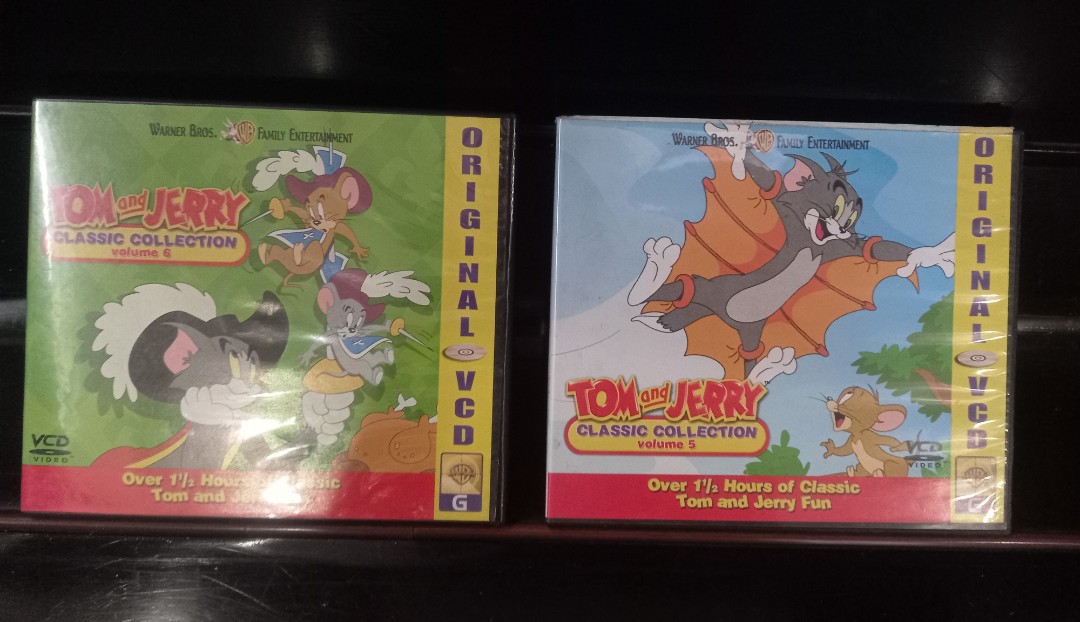 Tom And Jerry Classic Collection Volume 5 And Volume 6 Hobbies And Toys Music And Media Cds And Dvds