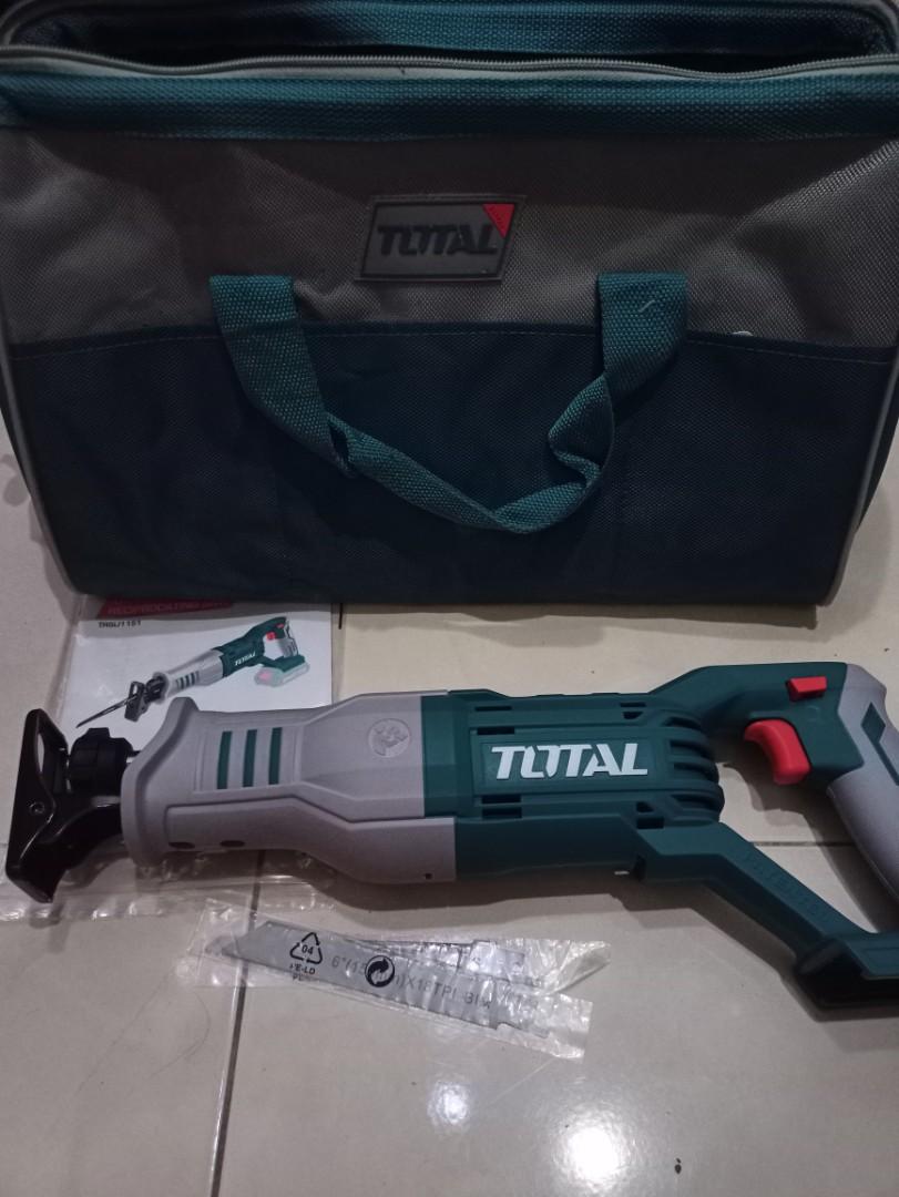 TOTAL Reciprocating saw Cordless 20v Jig Sabre Saw no. TRSLI1151 Solo