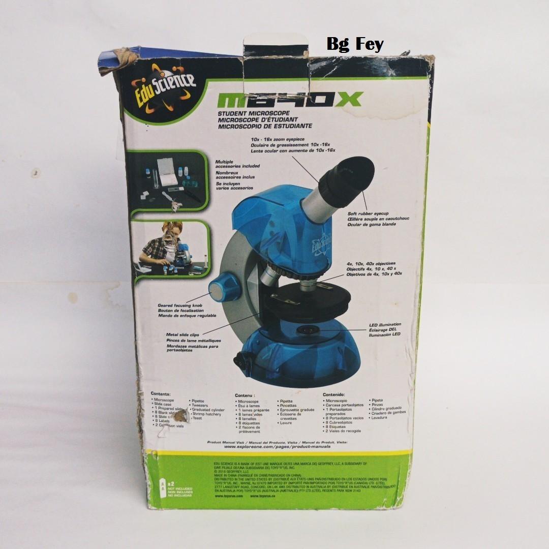 Toys R Us Edu Science M640x Microscope Blue