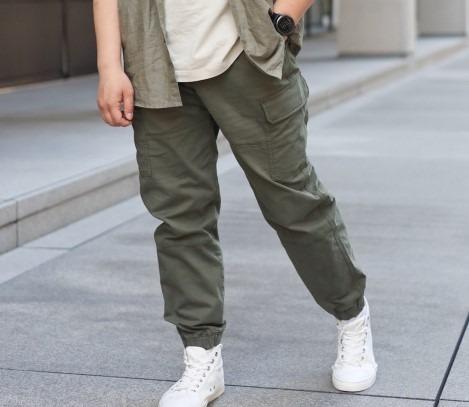 Mens green cargo joggers shop