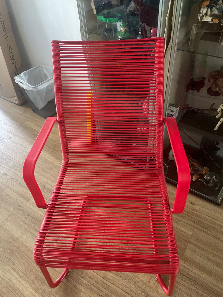 Used chair with arm rest., Furniture & Home Living, Furniture, Chairs on Carousell