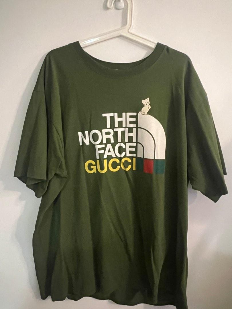 Used Gucci X North Face Tee Xxl Men S Fashion Tops Sets Tshirts Polo Shirts On Carousell Used Gucci X North Face Tee Xxl Men S Fashion Tops Sets Tshirts Polo Shirts On Carousell