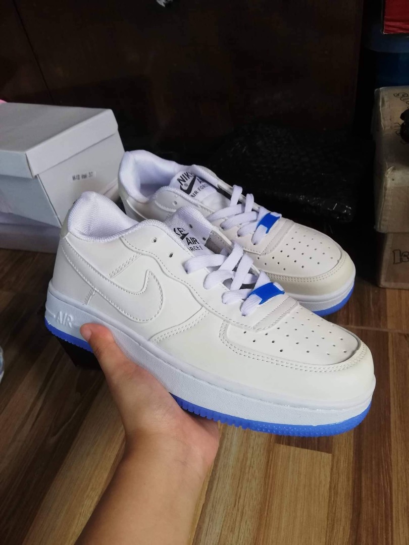 nike air force one white shoes