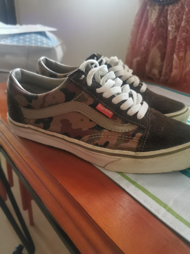 Supreme x vans 2025 old skool 1996