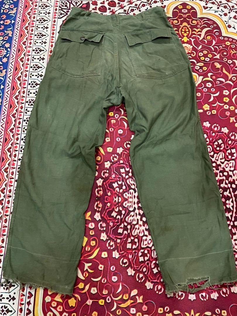 Vintage Army pants, Men's Fashion, Bottoms, Chinos on Carousell