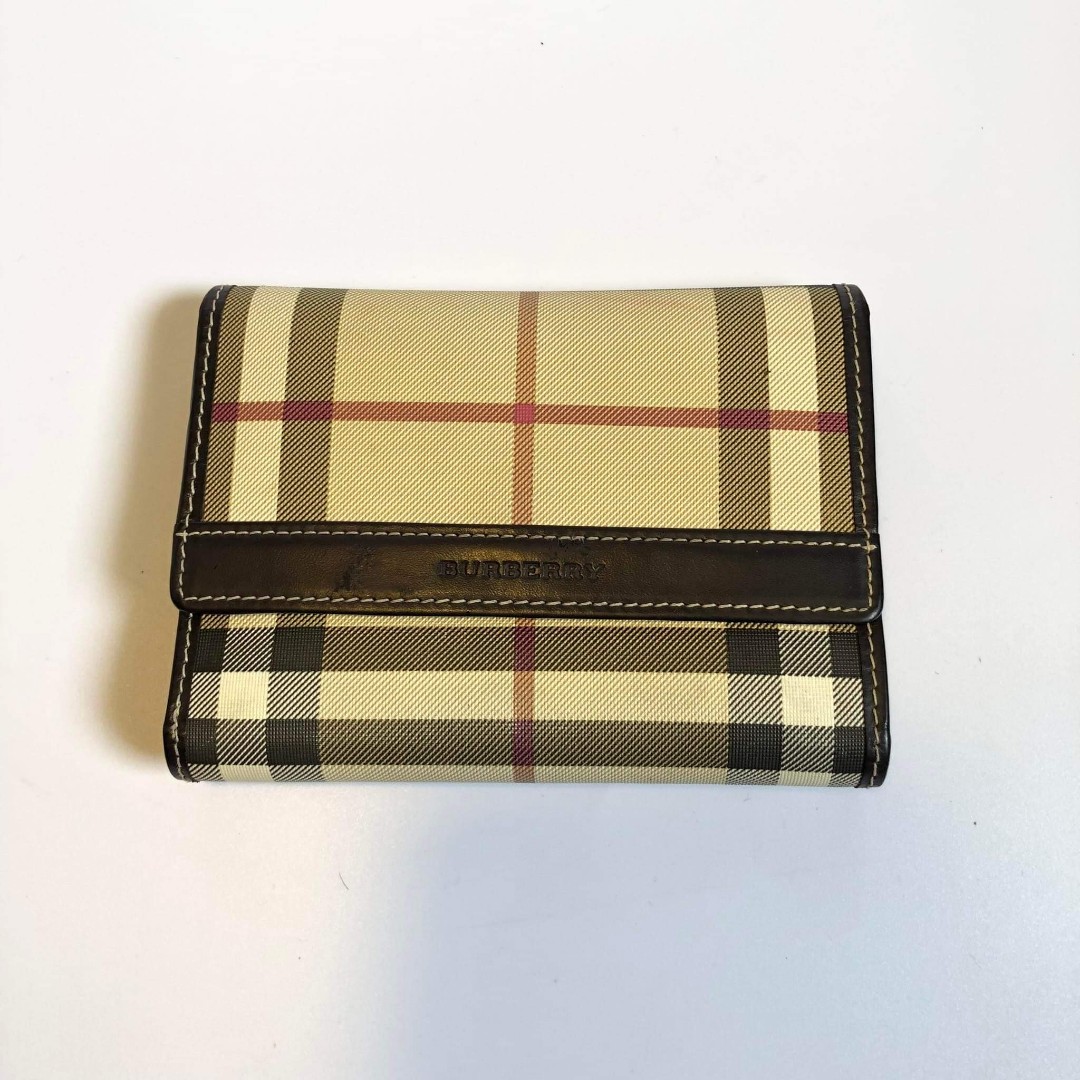 Vintage Burberry wallet, Luxury, Bags & Wallets on Carousell