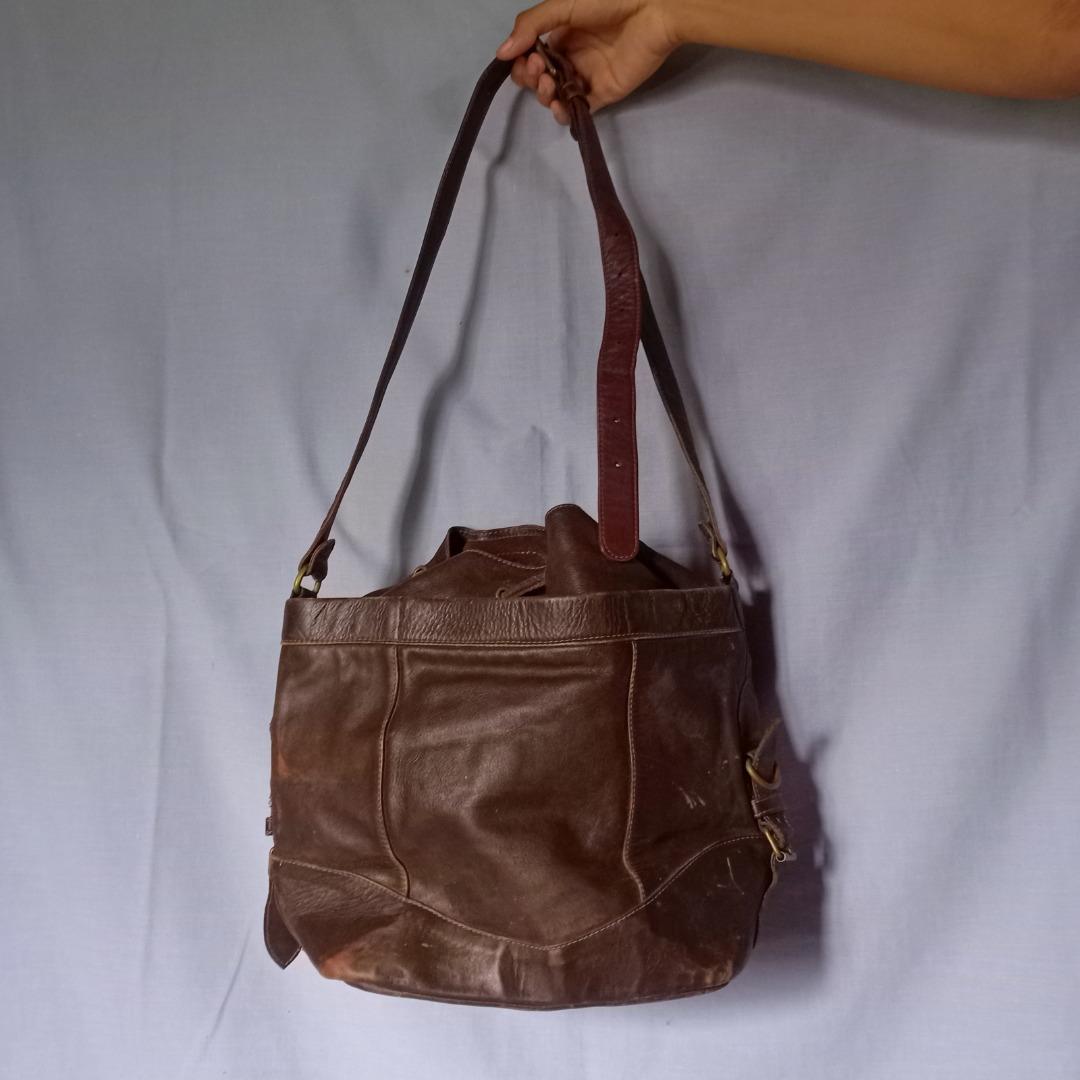 Vintage Leather Sling Bag main image 0