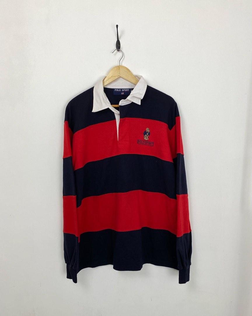 Vintage Polo Sport Rugby Shirt, Men's Fashion, Tops & Sets, Tshirts