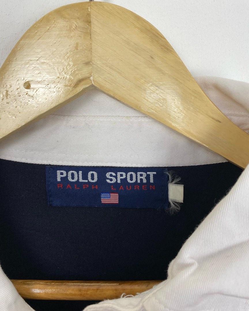 Vintage Polo Sport Rugby Shirt, Men's Fashion, Tops & Sets, Tshirts