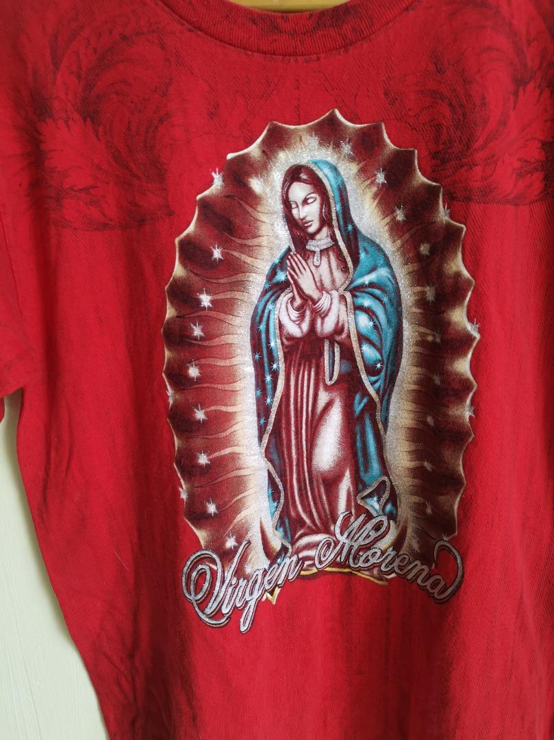 Virgen morena tee, Men's Fashion, Tops & Sets, Tshirts & Polo Shirts on  Carousell