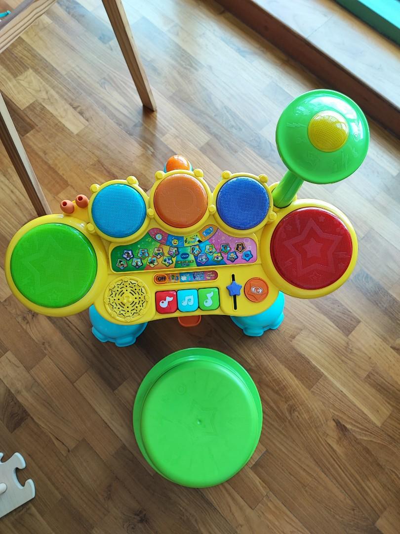Vtech drum set zoo jamz, Hobbies & Toys, Toys & Games on Carousell