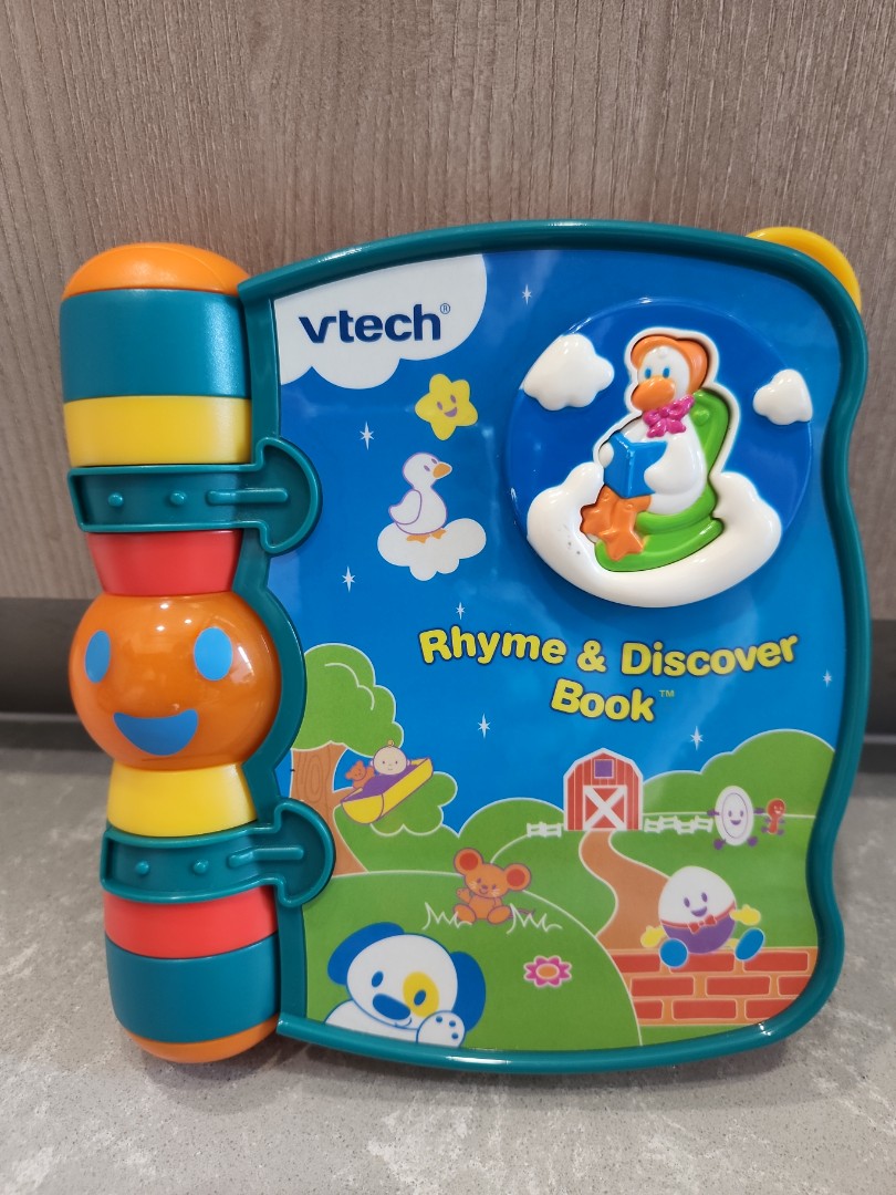 Vtech Rhyme and Discover Book, Babies & Kids, Infant Playtime on