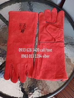 Welding Gloves Red