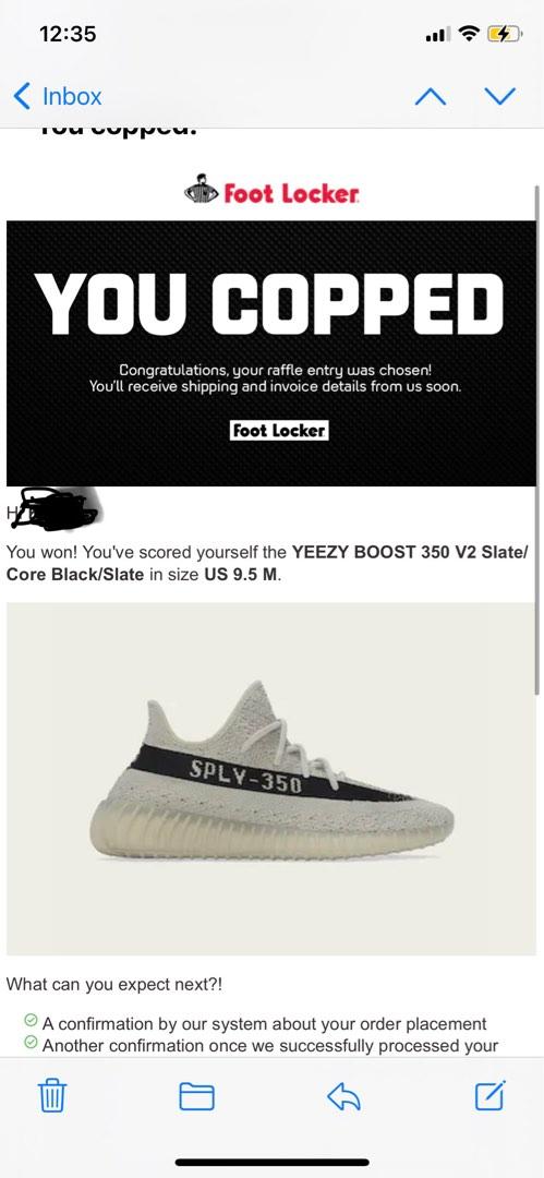 Foot locker raffle yeezy 35 v2 hotsell