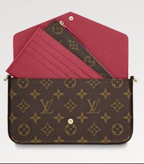 LOUIS VUITTON MONO EVA POCHETTE, Luxury, Bags & Wallets on Carousell