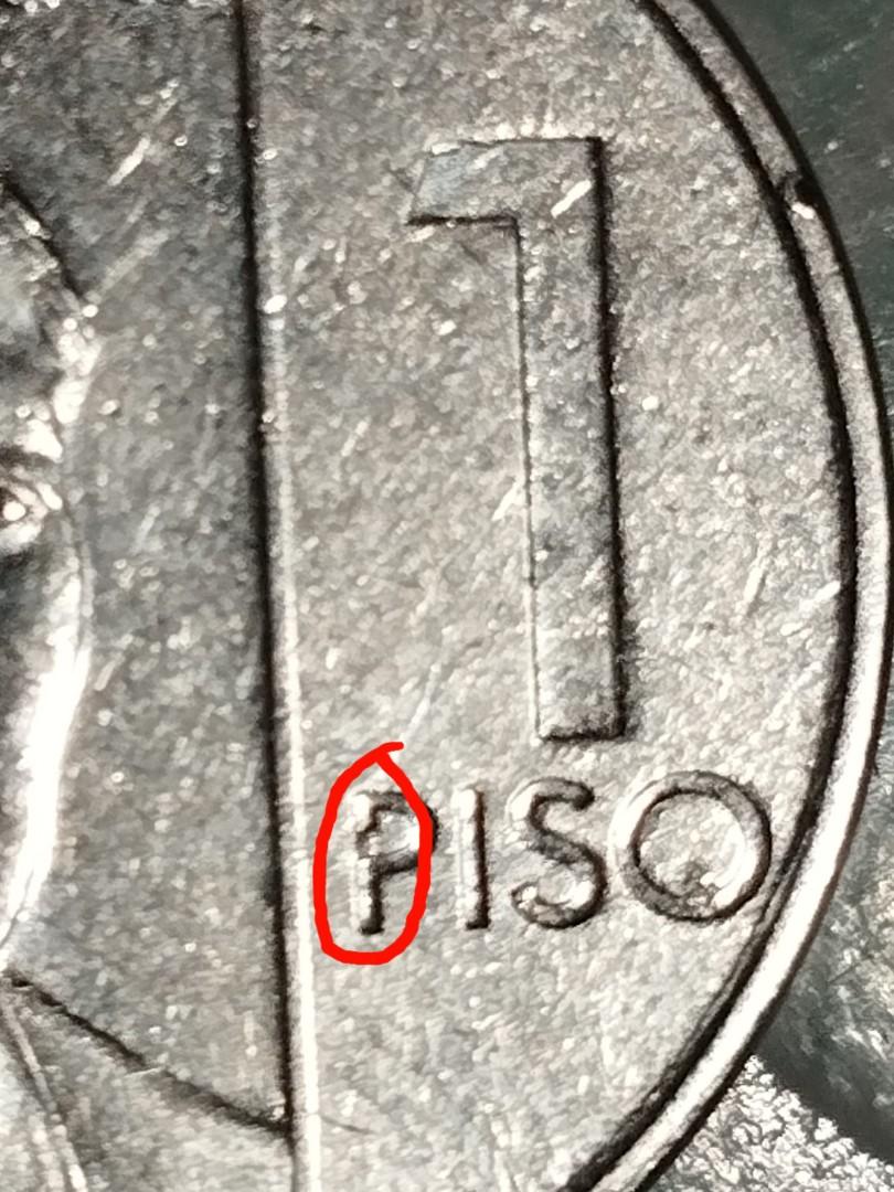 2018 1peso rare error coin (Category: Currency) located in Paranaque City. Submitted by agacer49-42612 (Listing ID 1187975025, Image 2). Description: 2018 1peso error coin NGC rare error coin extra metal back 2 back extra metal sa Pilipinas at sa letter (P) sa back sa flower extra metal.