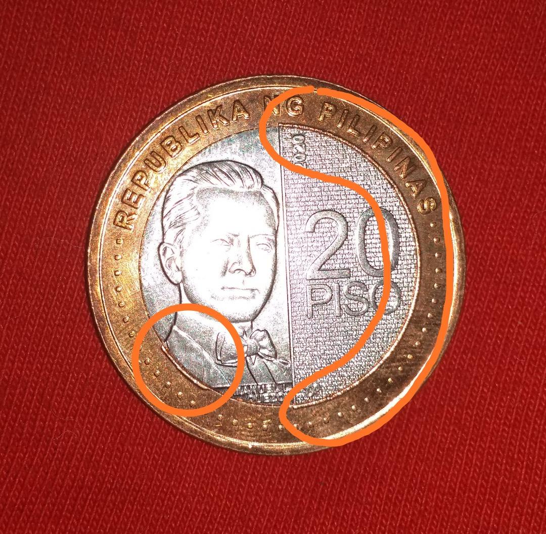20 pesos error coin year 2020, Hobbies & Toys, Memorabilia