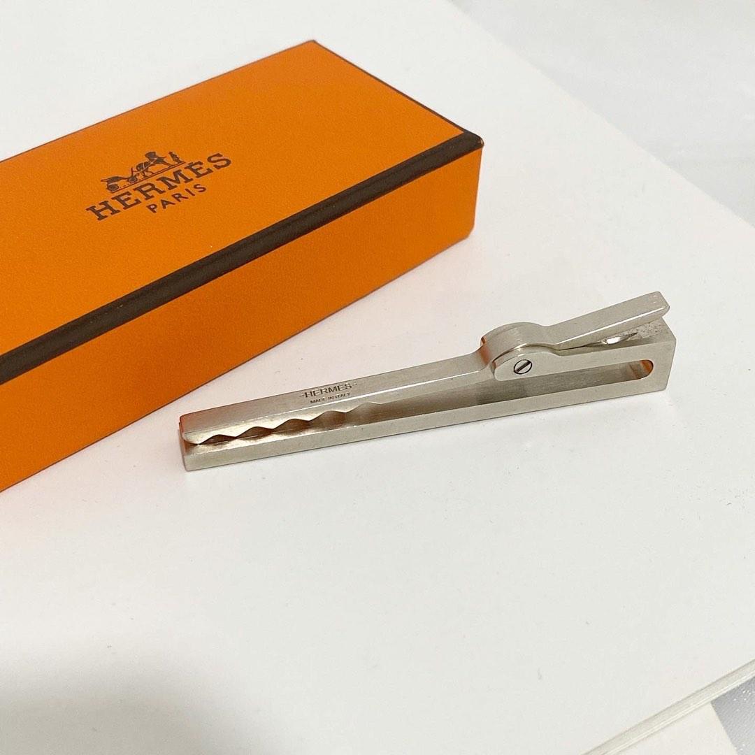 Hermes Gold Tie Clip