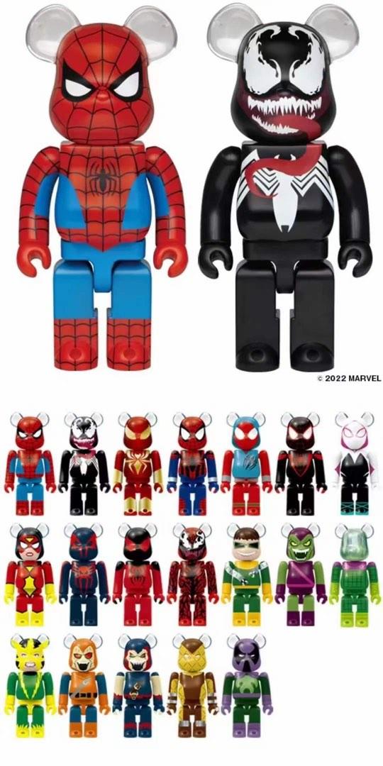 預訂Bearbrick spider man Venom 一番賞, 興趣及遊戲, 玩具& 遊戲類