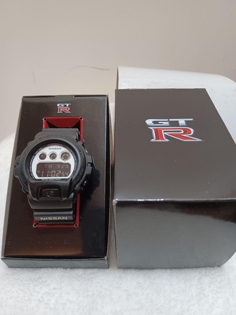 日本製CASIO G-SHOCK NISSAN GT-R 特別版, 名牌, 手錶- Carousell