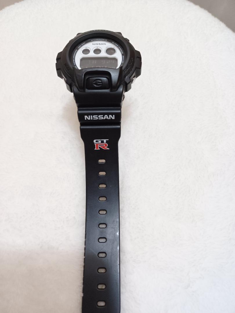 日本製CASIO G-SHOCK NISSAN GT-R 特別版, 名牌, 手錶- Carousell