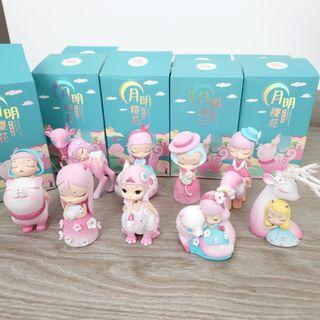可米生活 KEMElife Moonlight Sakura Figurine Set of 9