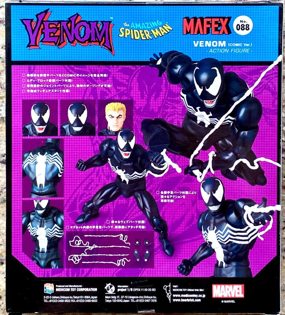 全新未開封Medicom Mafex No 88 Spider-man Venom 蜘蛛俠毒魔, 興趣及