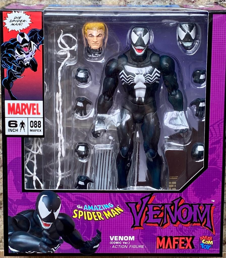 全新未開封Medicom Mafex No 88 Spider-man Venom 蜘蛛俠毒魔