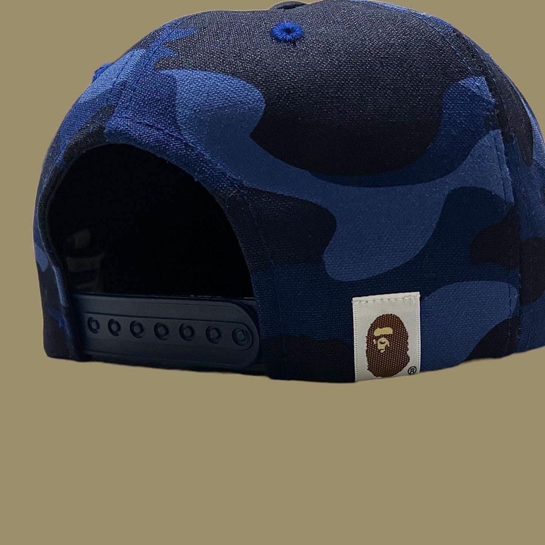 A Bathing ape Bape Color camo blue wing cap, Men's Fashion