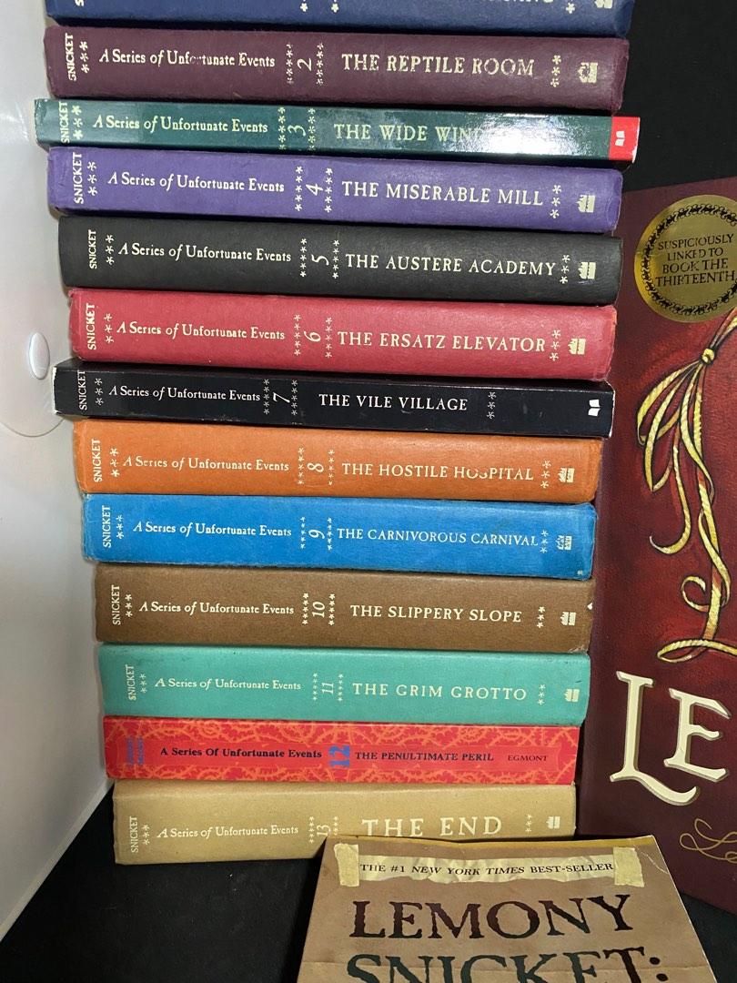 A Series of Unfortunate Events Complete Set plus Letters to Beatrice and Lemony Snicket