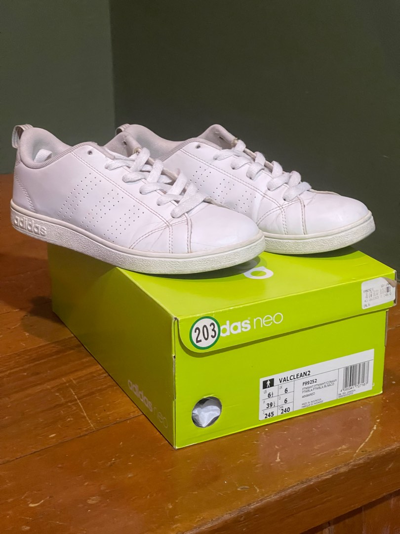 Adidas White Shoes, Women's Footwear, Sneakers on Carousell