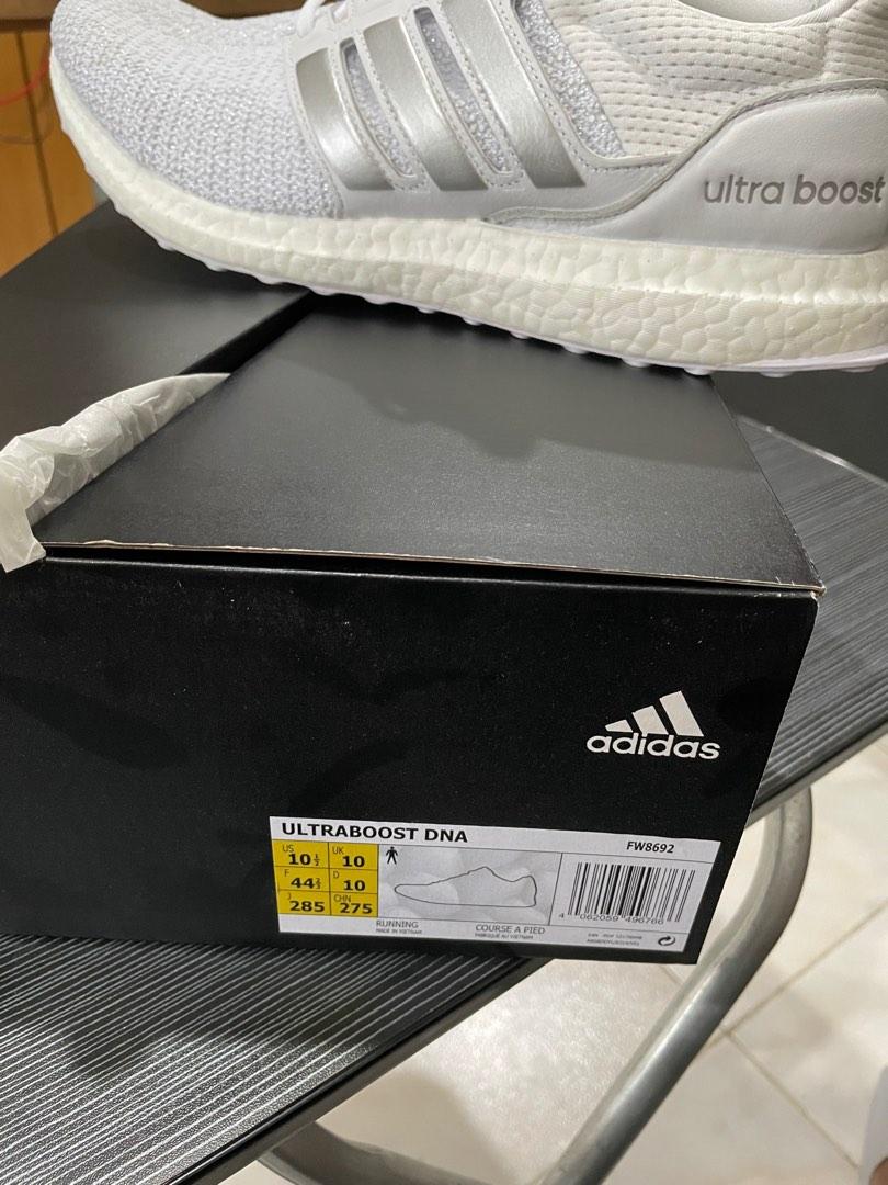 adidas ultra boost triple white reflective