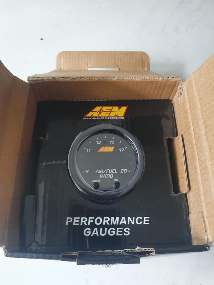 AEM XSeries Air/Fuel Ratio Gauge and Replacement Sensor, Car