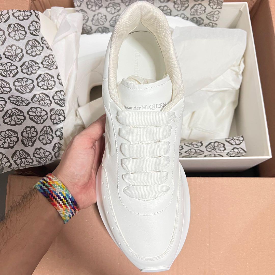 Alexander mcqueen outlet full white
