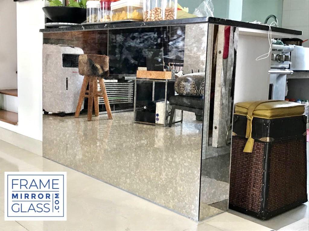 Antique Mirror custom size, Furniture & Home Living, Home Decor