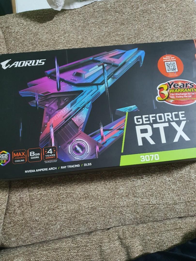 Aorus rtx 3070 master version, Computers & Tech, Parts & Accessories ...