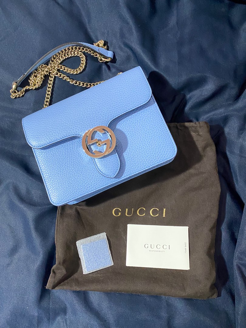 Gucci sky blue bag outlet