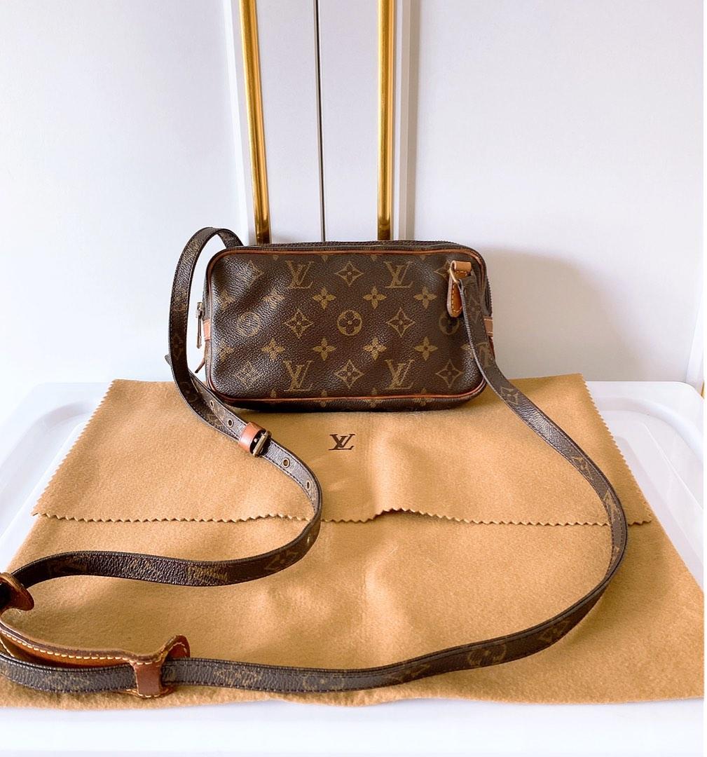 Louis Vuitton Monogram Pochette Marly Bandoulière, Luxury, Bags & Wallets  on Carousell