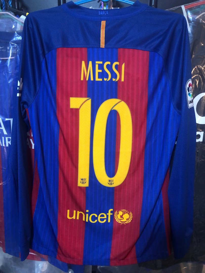 Authentic messi hotsell barcelona jersey