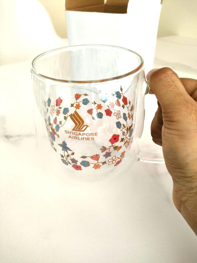 Authentic Singapore Airlines cup, Furniture & Home Living, Home Decor